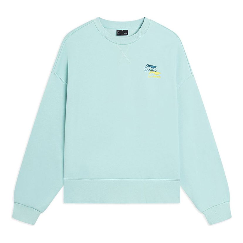 Sweatshirt Li-Ning Embroidered Logo Sweatshirt Grøn | AWDSF70-7