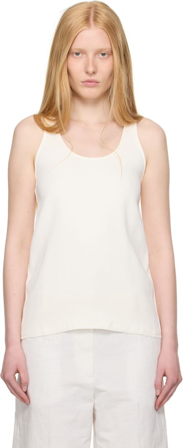 Tanktop TOTEME TOTEME Sablé Tank Top Hvid | 252-WRT0510-FB0240, 0