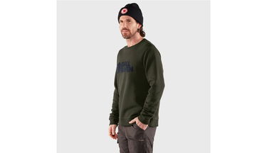 Sweatshirt FJÄLLRÄVEN Logo Sort | F84142-662, 3