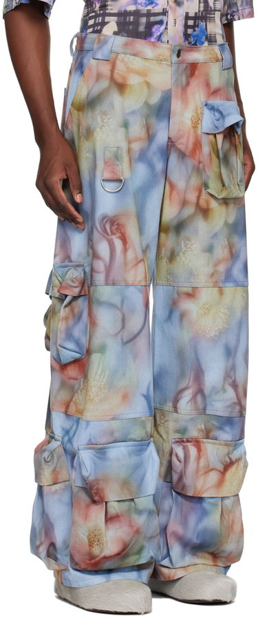 Cargo bukser Collina Strada Collina Strada Garden Print Cargo Pants Flerfarvet | XX6407, 4
