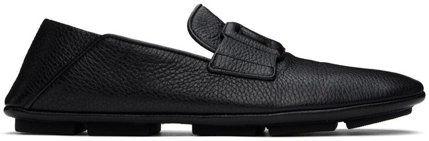 Sneakers og sko Dolce & Gabbana Driver Loafers Sort | A50583A8034, 0