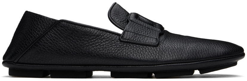 Sneakers og sko Dolce & Gabbana Driver Loafers Sort | A50583A8034