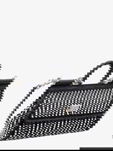 Håndtaske Dolce & Gabbana Handbag With Crystals Sort | BB7116AP6028S488, 3