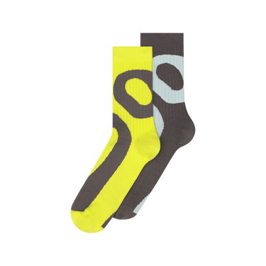 Sokker On Running Liquid Logo Sock High 2-Pack Flerfarvet | 2UF10133363, 4