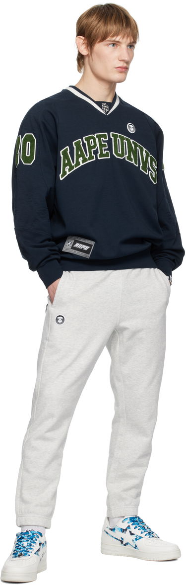 Joggingbukser AAPE by A Bathing Ape AAPE by A Bathing Ape Main Sweatpants Grå | AAPPTMB638XANWH2, 3
