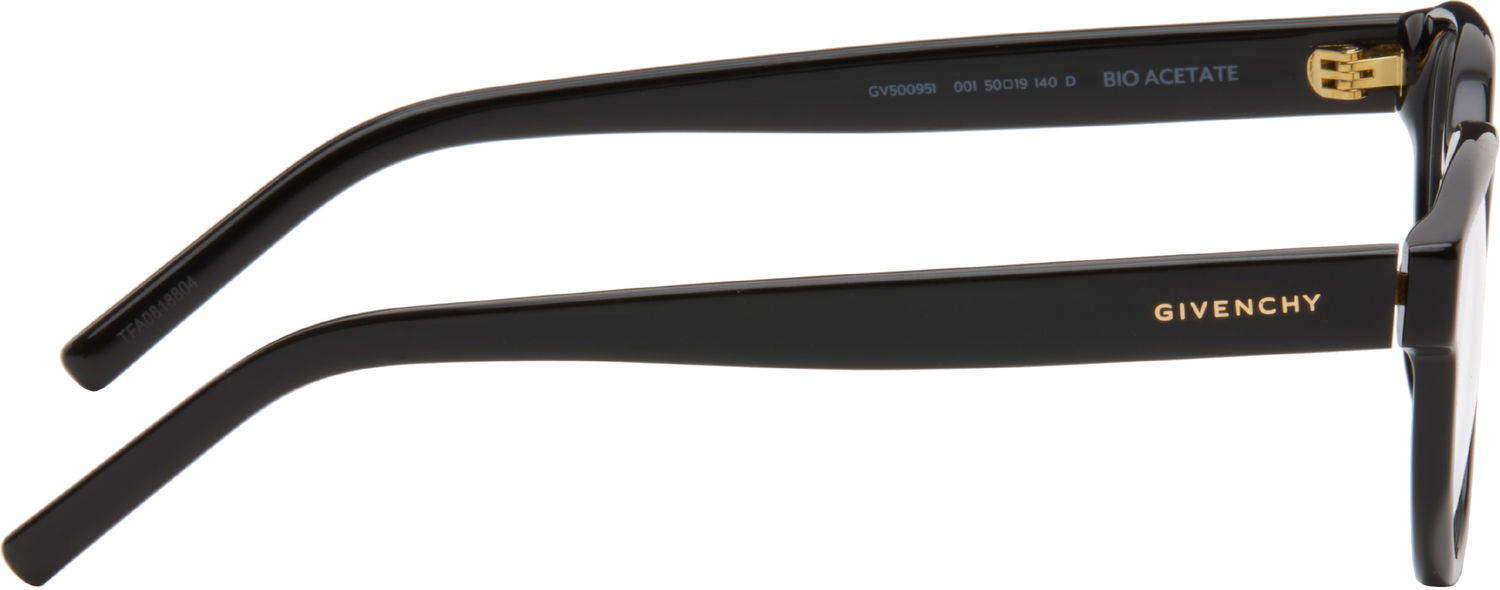 Solbriller Givenchy GV Day Text Logo Circular Frame Optical Glasses Sort | GV50095IW50001 192337238659, 1