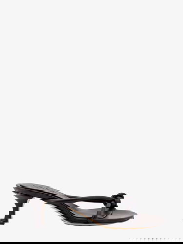 Sneakers og sko Bottega Veneta Blink Knotted Leather Sandals Sort | 775417V3H601000, 0