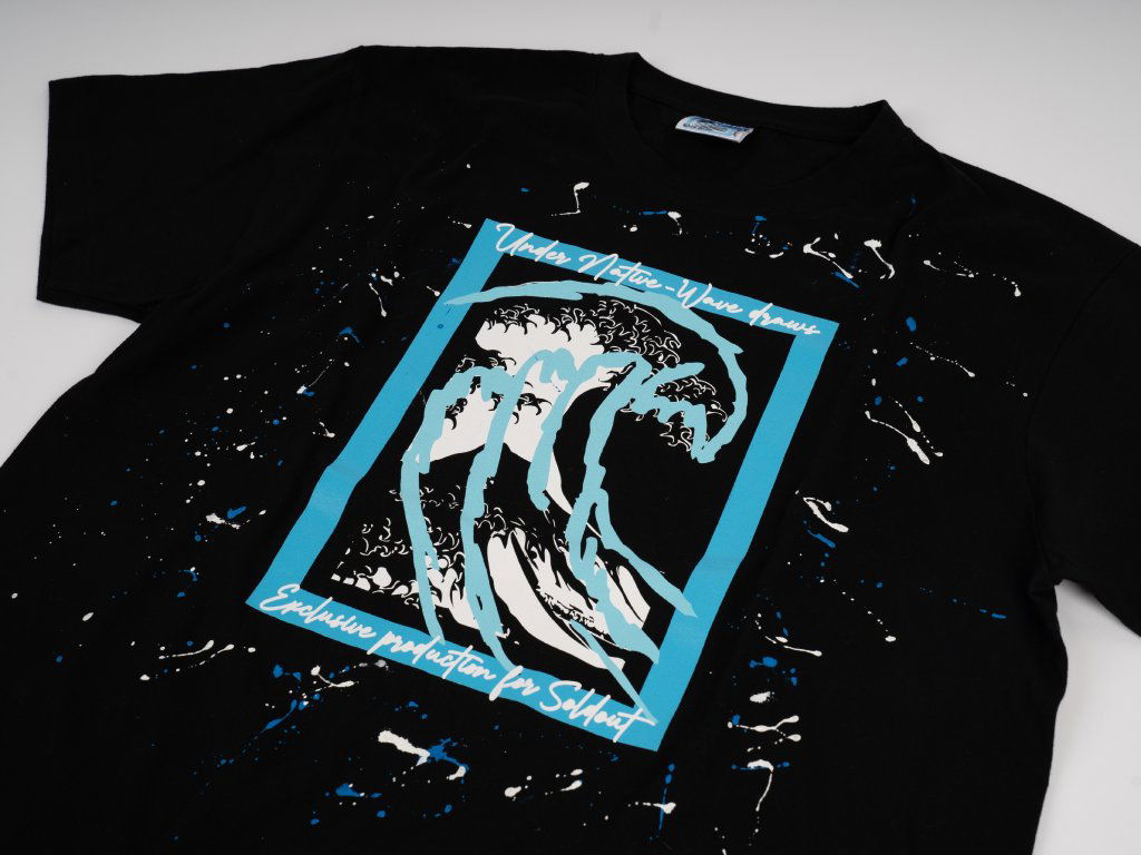 T-shirt Under Native Taijitu Draws Tee "Splatter" Sort | UN10, 1