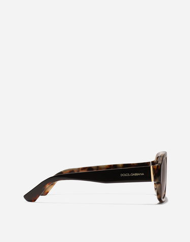 Solbriller Dolce & Gabbana Costiera Pilot Style Sunglasses with Gradient Lenses Brun | VG4516VP7139V000, 2