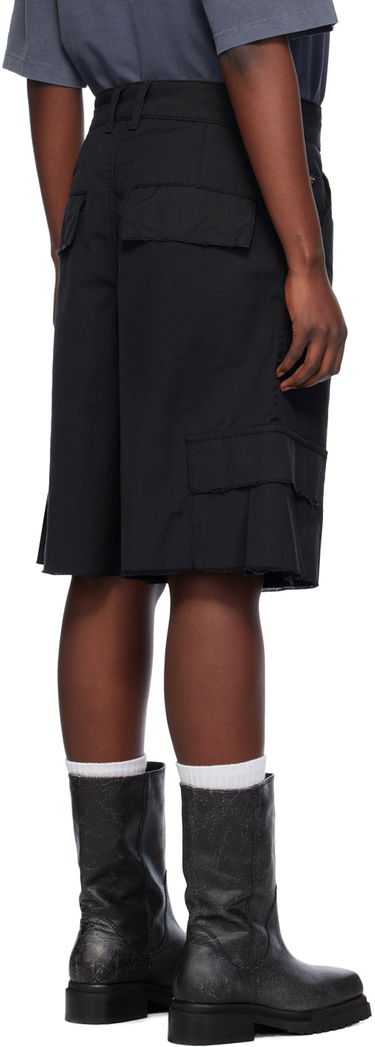 Shorts We11done We11done Cropped Cargo Shorts Sort | WD-DP0-24-344-M-BK, 2