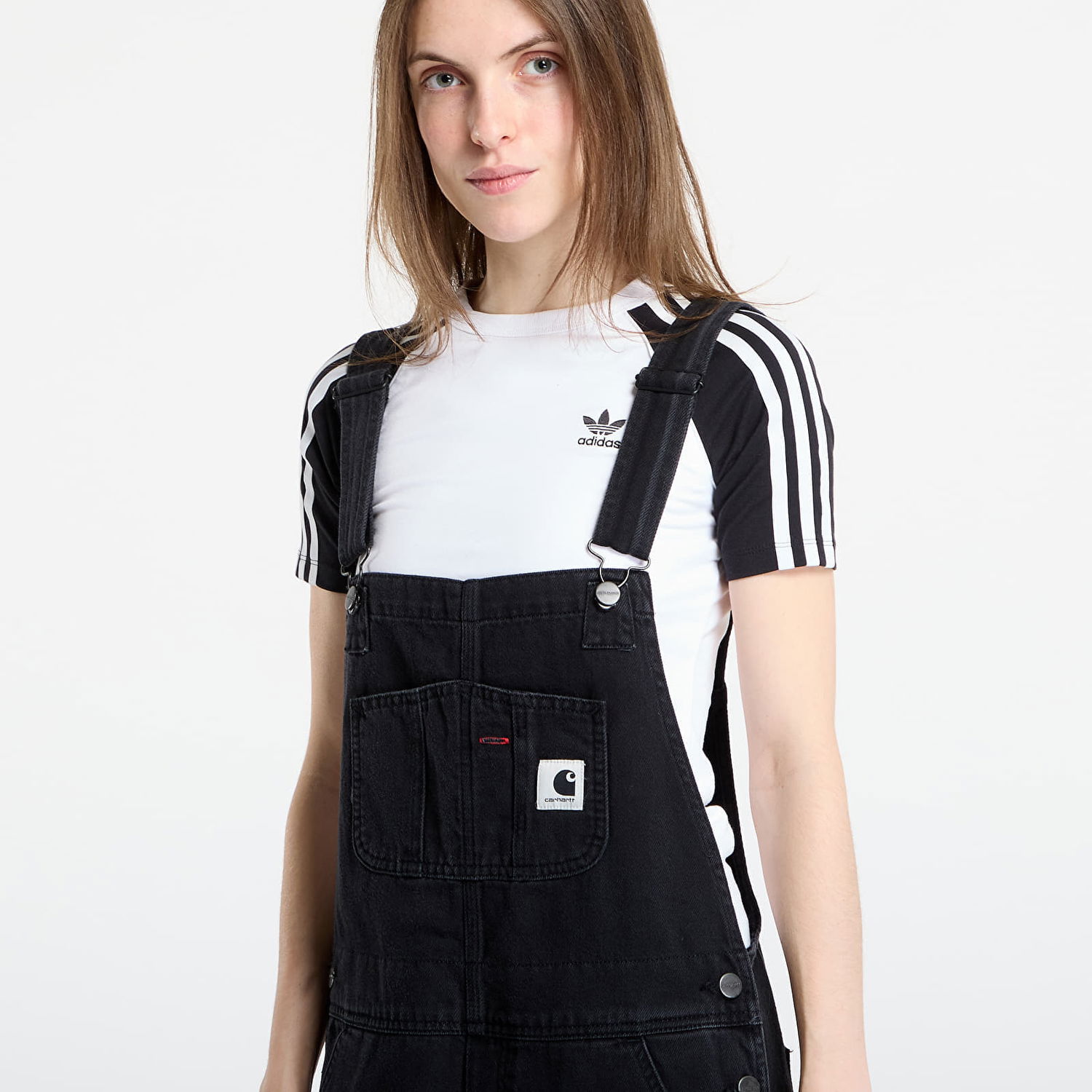 Jumpsuit Carhartt WIP Women's Straight Bib Overalls Sort | I031250.8906, 1