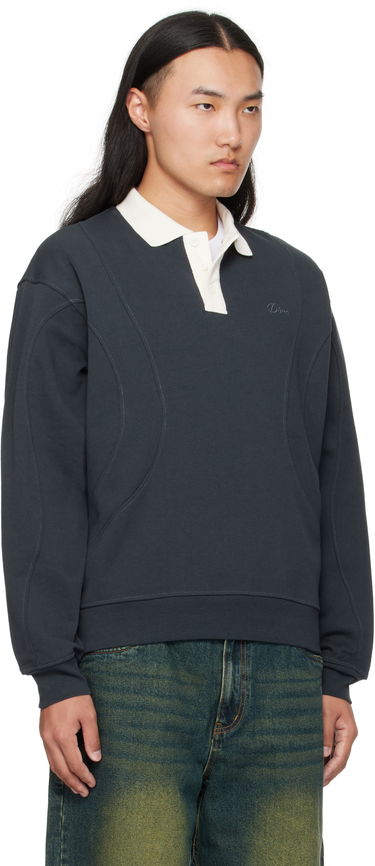 Polo skjorte Dime Dime French Terry Rugby Polo Sort | DIMEFA255NVY, 1