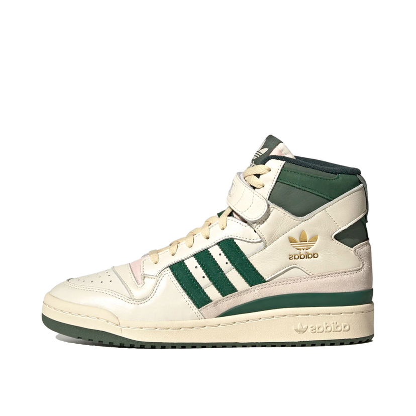 Sneakers og sko adidas Originals Forum 84 Off White Team Dark Green Beige | GW2203