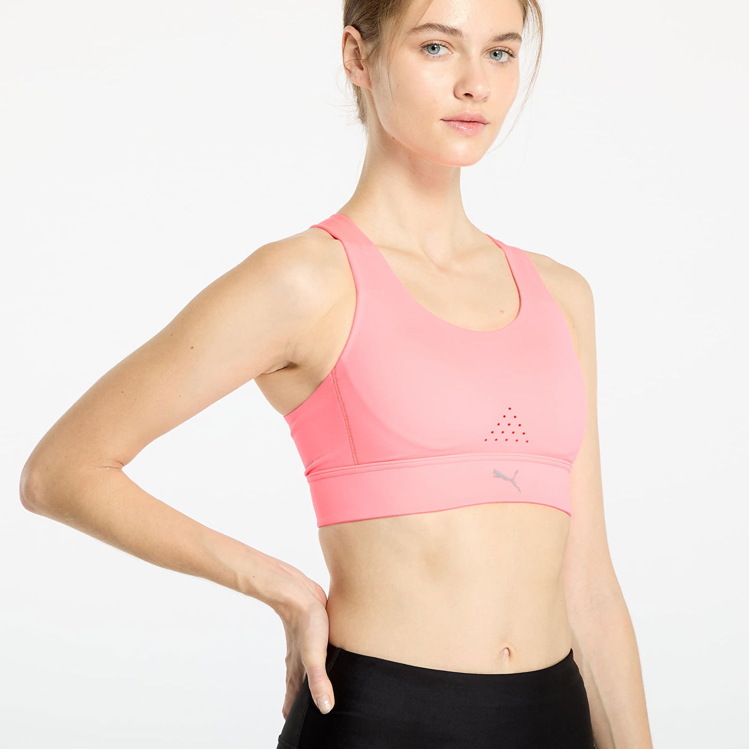 Bh Puma Pwrbreathe Run Bra Pink Lyserød | 52507416, 1