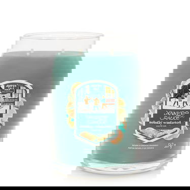 Stearinlys Yankee Candle après ski Collection Signature Large Jar 2 Wicks Holiday Winterfest Candle Turkis | 43491, 1