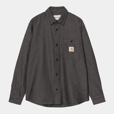 Skjorte Carhartt WIP L/S Edgar Shirt Grå | I035335_24, 0
