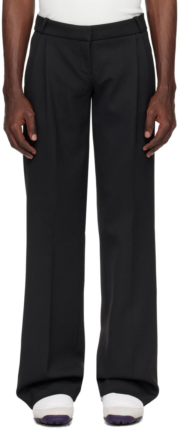 Bukser Coperni Coperni Tailored Wide-Leg Trousers Sort | COPP63111CMEN