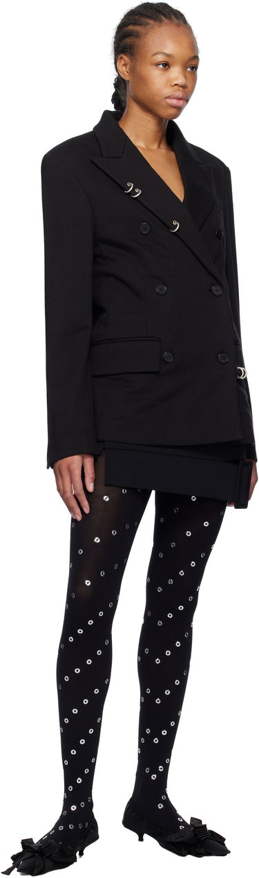 Nederdel We11done We11done Belt-Detail Mini Skirt Sort | WD-SK0-25-243-W-BK, 3