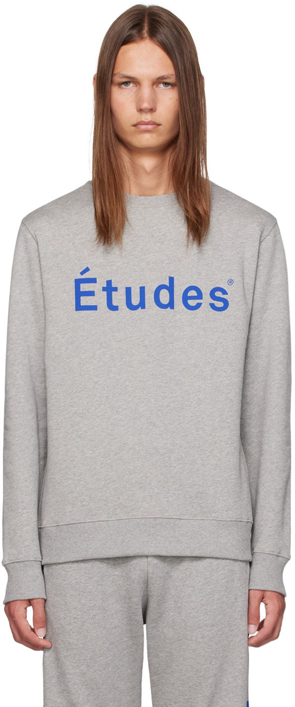 Sweater Études Story 'Études' Sweatshirt Grå | C00ME200A02282