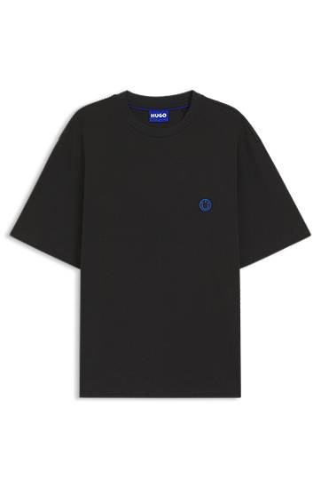T-shirt BOSS Happy HUGO Jersey T-Shirt Sort | 50519984