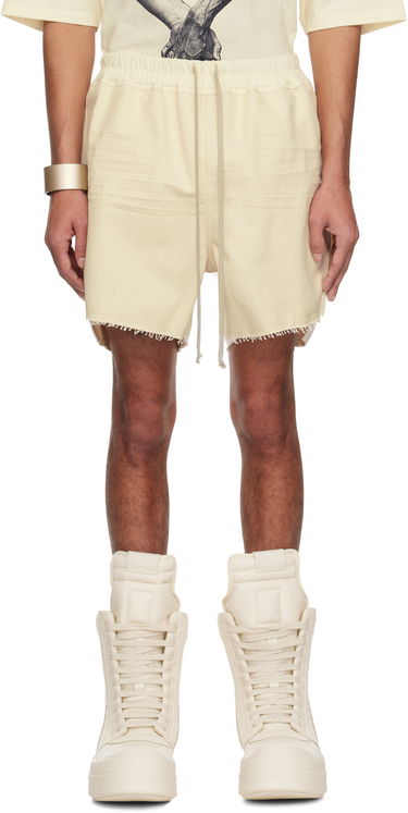 Shorts Rick Owens Rick Owens Hollywood Boxers Shorts Beige | RR01E5306 CVSN, 0
