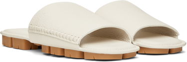 Sneakers og sko Bottega Veneta Bottega Veneta Shore Leather Sandals Hvid | 796653 V3XP0 2916, 3