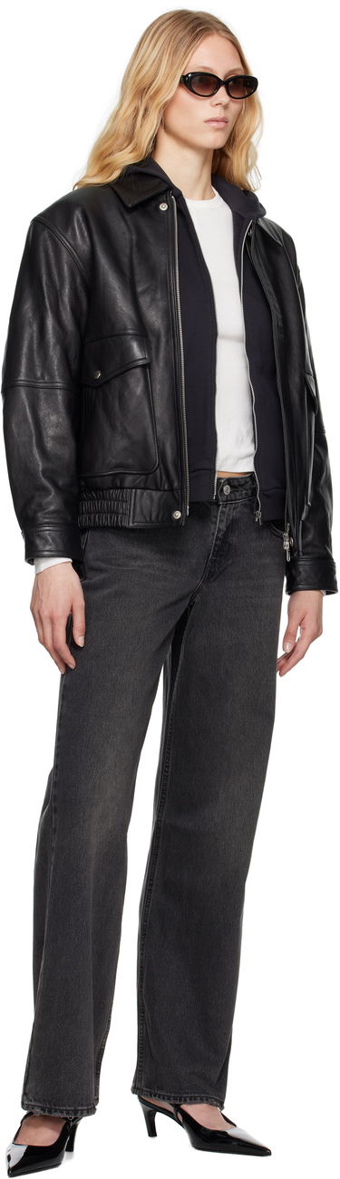 Jeans Levi's Black Low Loose Sort | A5566-0000, 3