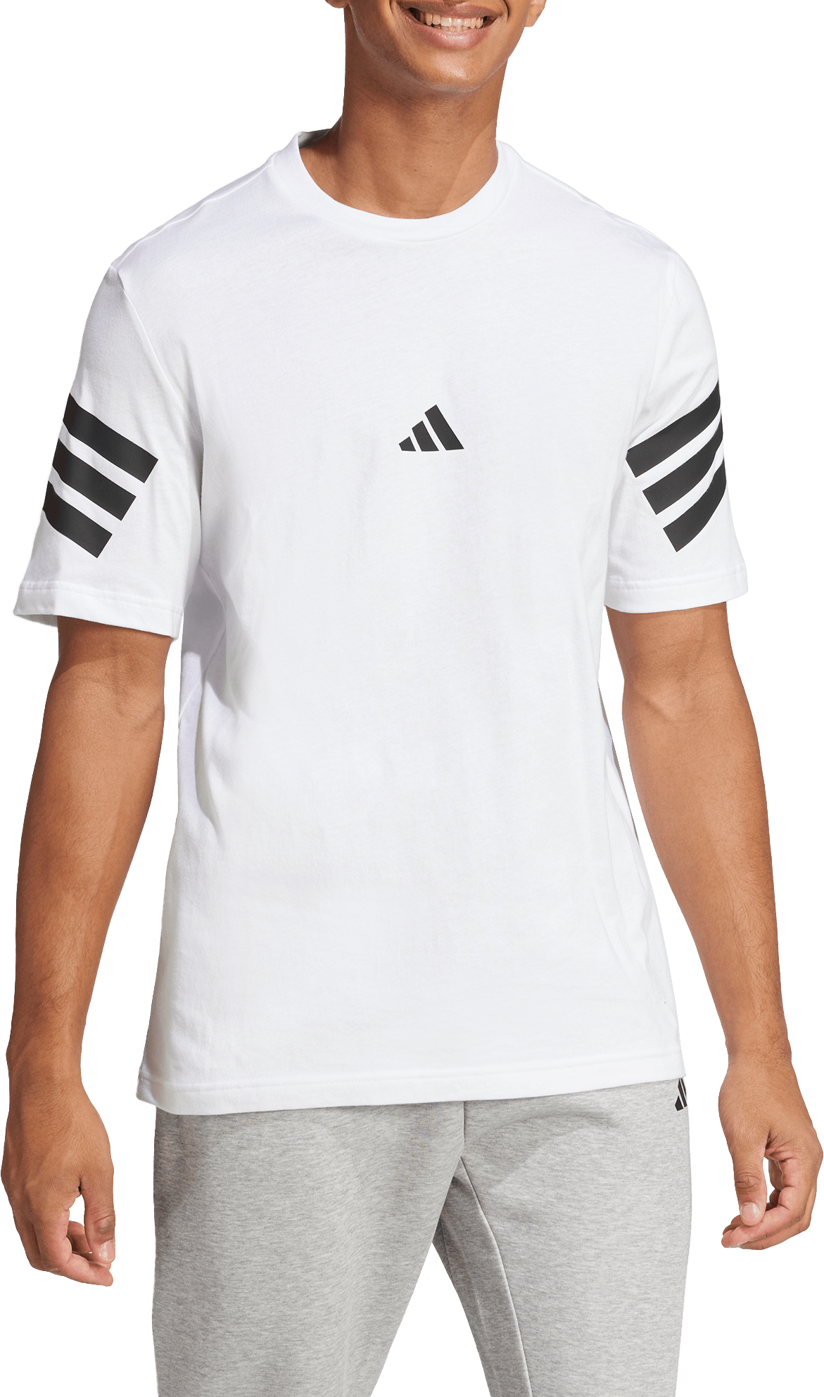 T-shirt adidas Originals Future Icons 3-Stripes Tee Hvid | jd4880, 1