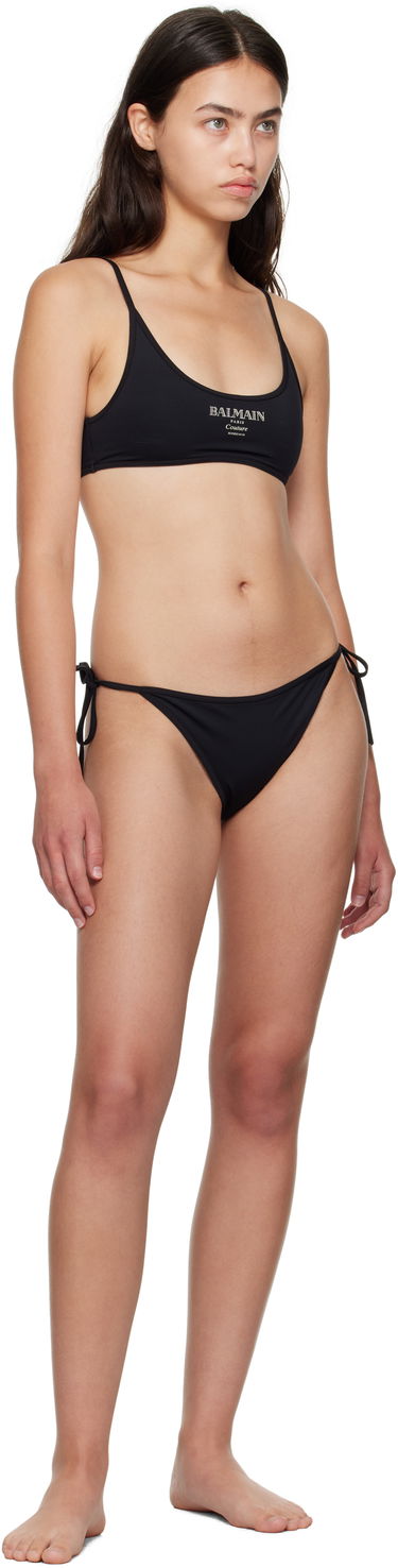 Badetøj Balmain Balmain 'Couture' Bikini Sort | BKBS22430, 3