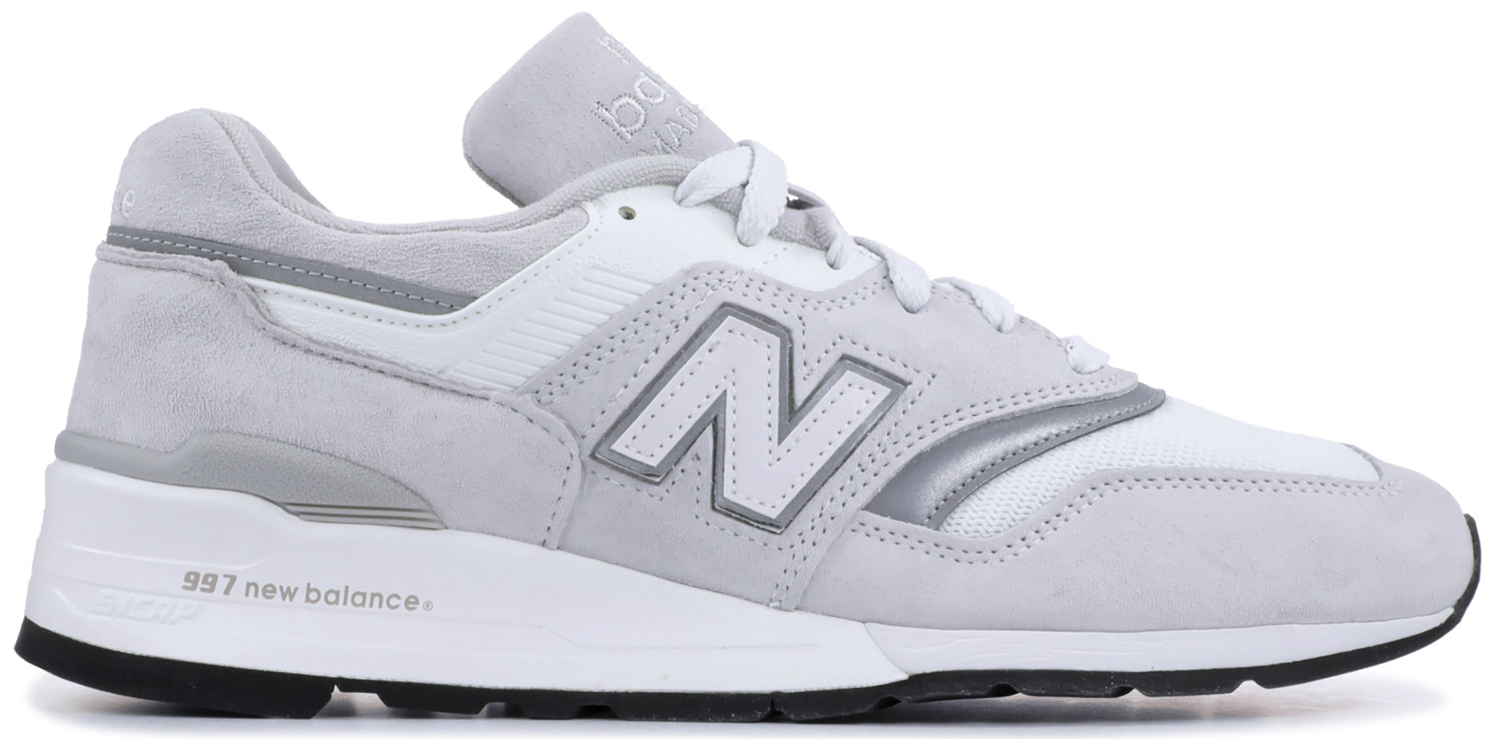 Sneakers og sko New Balance 997 Detachable Logos "Light Grey" Grå | M997LBG, 0