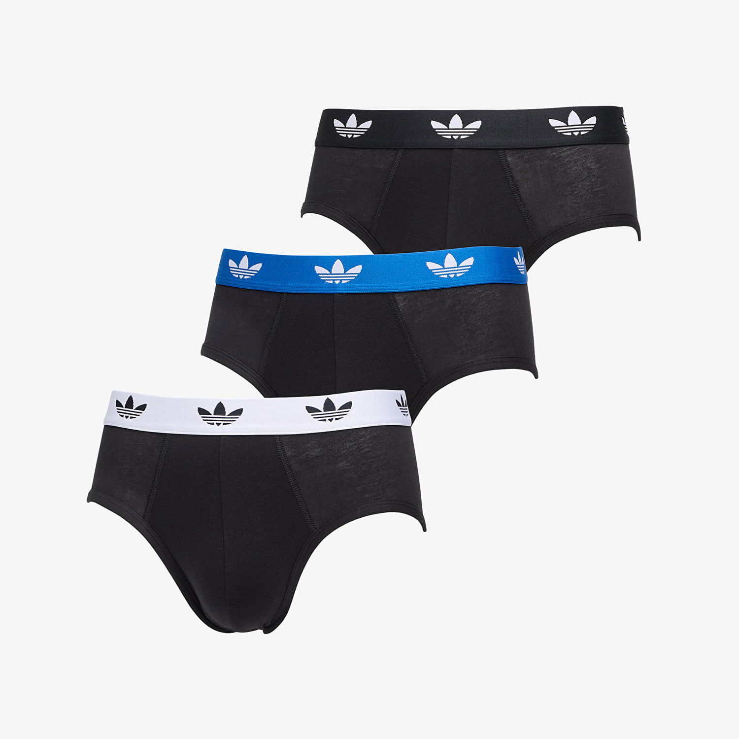 Boksere adidas Originals Brief 3-Pack Black Sort | 4AR001-901, 0