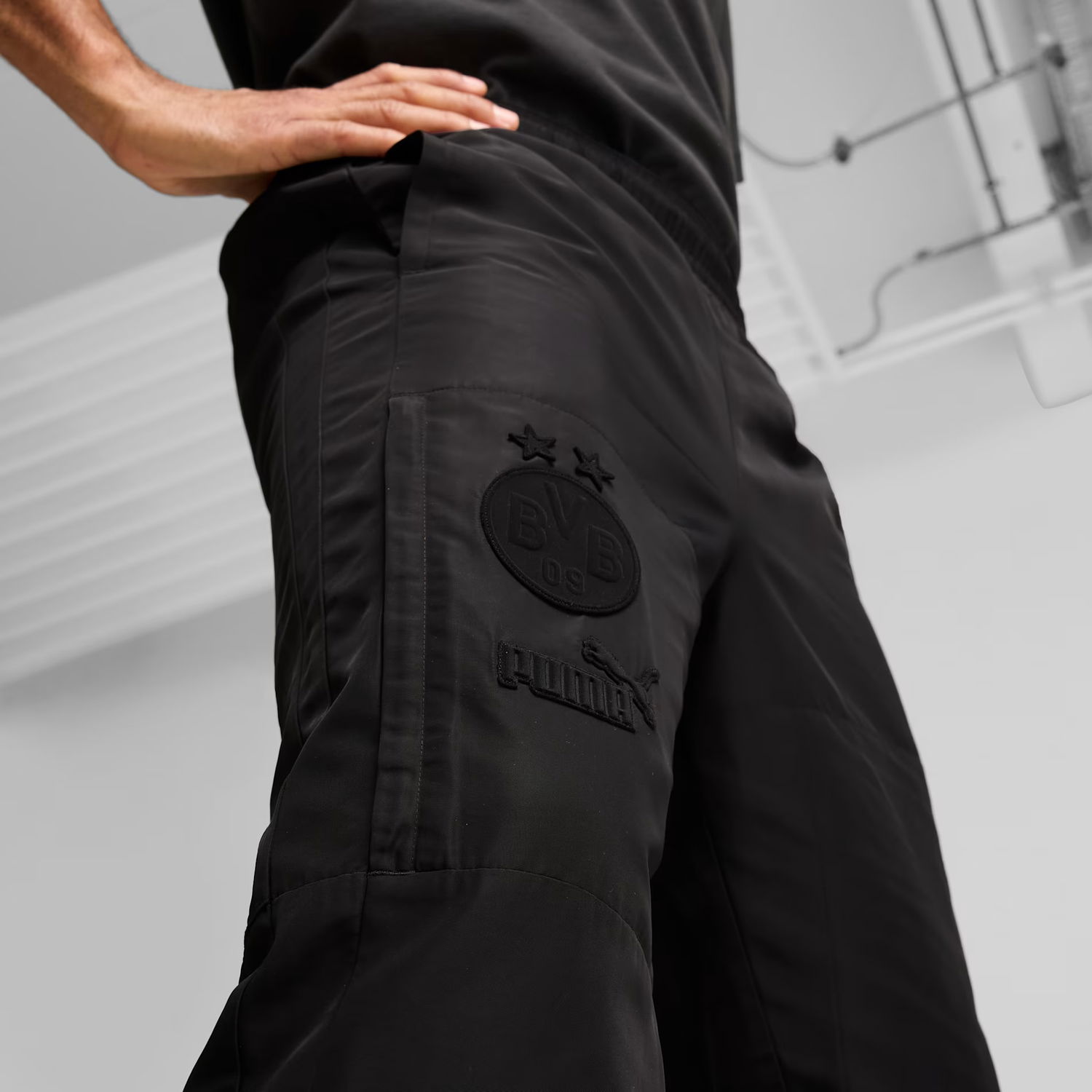 Joggingbukser Puma Monochrome Pants Sort | 777768-14, 1