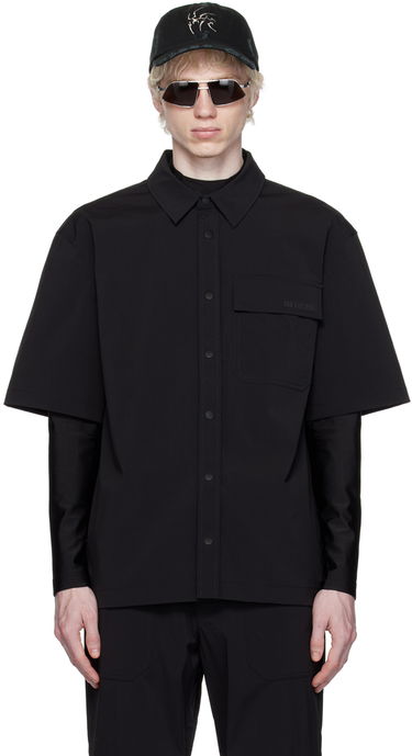 Skjorte Han Kjøbenhavn Han Kjobenhavn Bonded Shirt Sort | M-132712, 0
