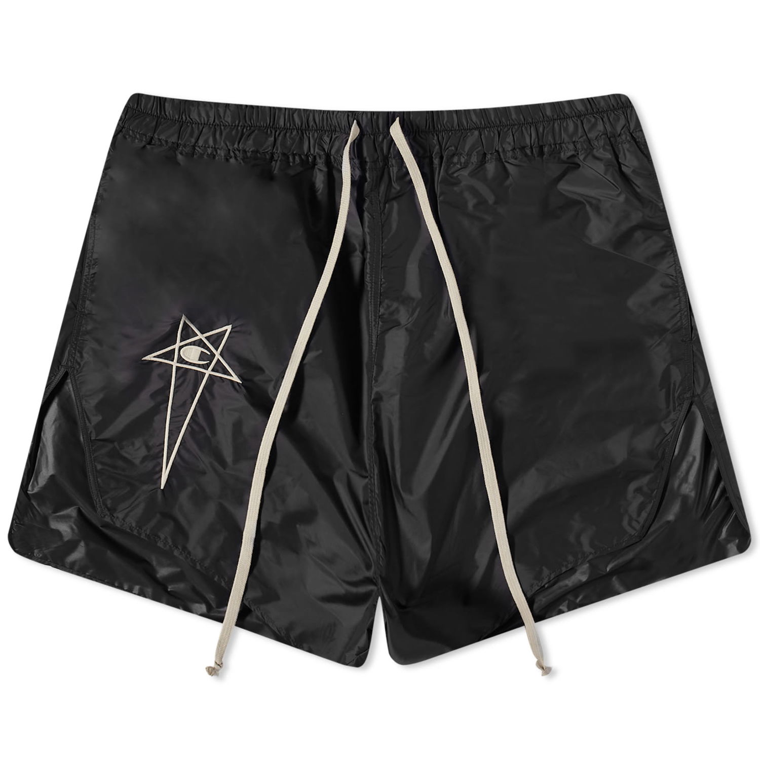 Shorts Rick Owens x Champion Dolphin Shorts Sort | CM02C9235-CHNY-09, 0
