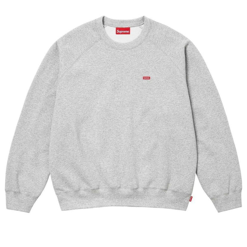 Sweater Supreme Small Box Crewneck Sweatshirt Grå | SUP-SS24-133