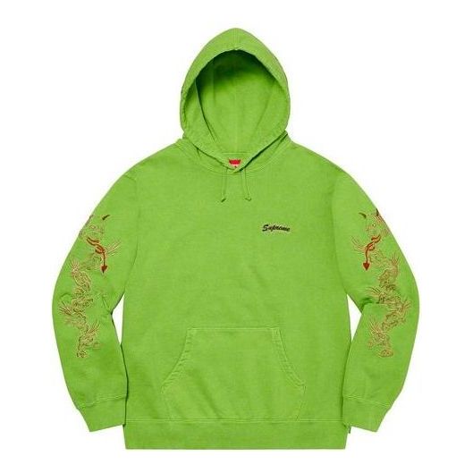Sweatshirt Supreme Dragon Overdyed Graphic Hoodie Grøn | SUP-SS20-670