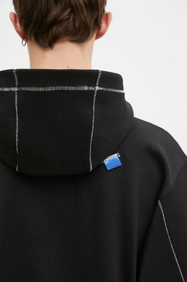 Sweatshirt ADER ERROR Black Smooth Hoodie Sort | BN01SSHD0102, 4
