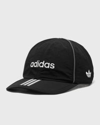 Crinkled Reflective Piping Sprint Cap