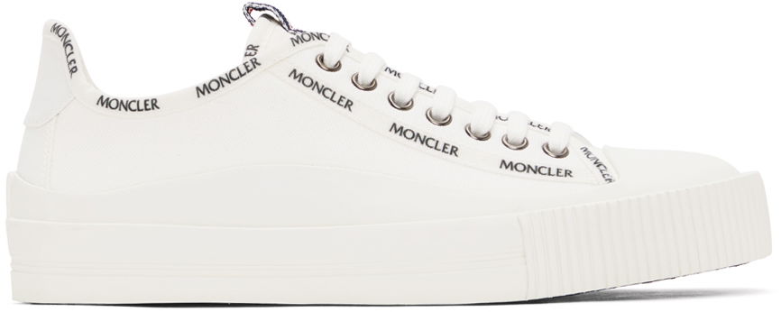 Sneakers og sko Moncler Off-White Canvas Glissiere Hvid | 4M738 - 40 - 02SS9, 0