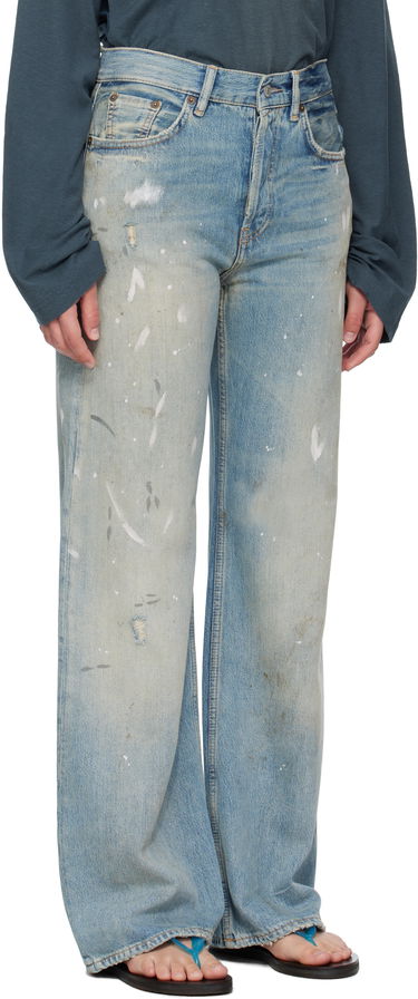 Jeans Acne Studios Acne Studios Loose Fit Jeans Blå | A00512-, 4