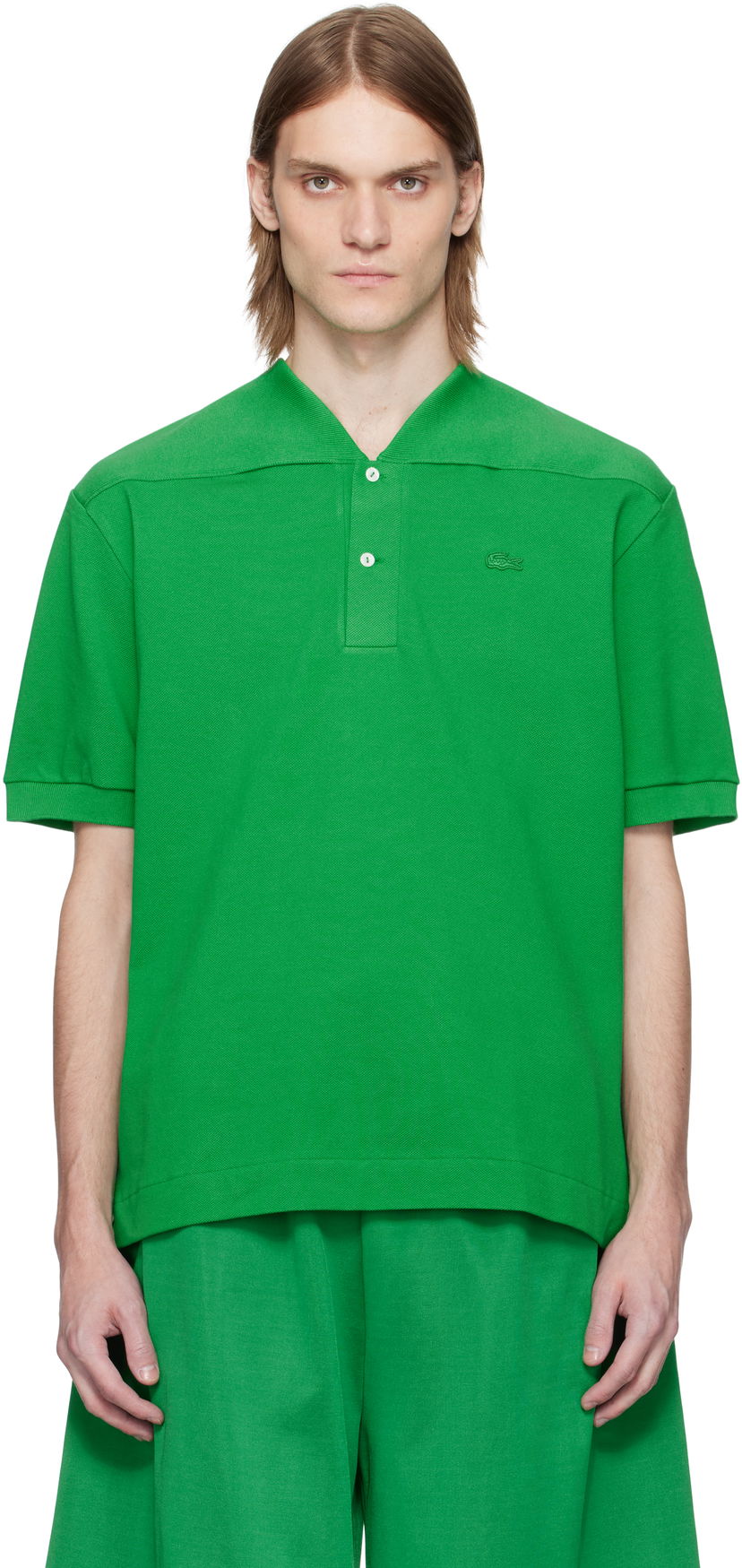 Polo skjorte Lacoste Lacoste Runway Classic Fit Polo Grøn | PH6738