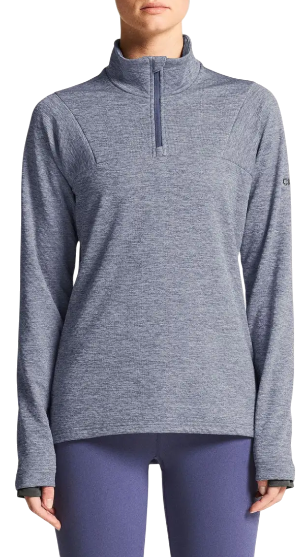 Sweatshirt Craft Craft Core Gain Thermal Midlayer Women's Quarter-Zip Top Blå | 1915249-388000