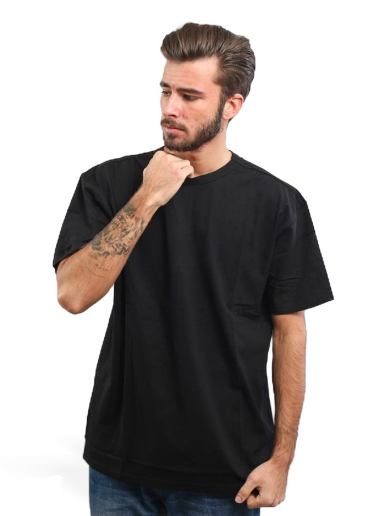 T-shirt Urban Classics Oversized Tee Sort | TB1564 Black