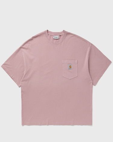 T-shirt Carhartt WIP Hudson Pocket T-Shirt Lyserød | I035140-1XF.5F, 1