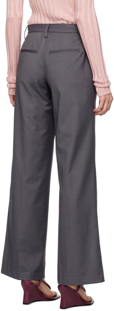 Bukser GUIZIO Guizio Athalia Wide-Leg Trousers Grå | P24205W103, 2