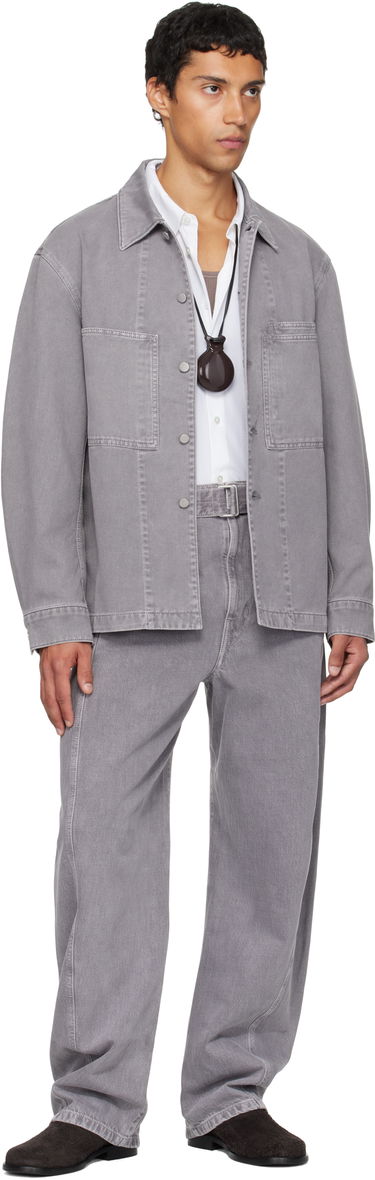 Jeans LEMAIRE Lemaire Twisted Belted Jeans Grå | PA326 LD1062, 3