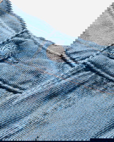 Jeans Dries Van Noten Pleated Wide-leg Jeans Blå | 252-020923-2381 514, 3