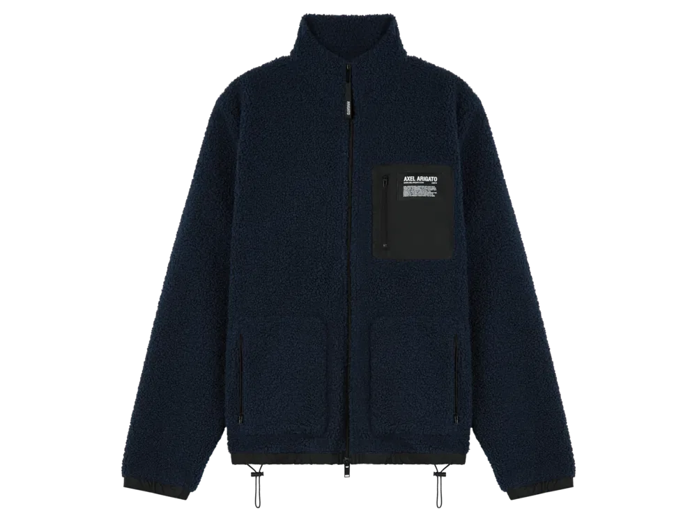 Jakke AXEL ARIGATO Billie Fleece Jacket Sort | A0207005, 0