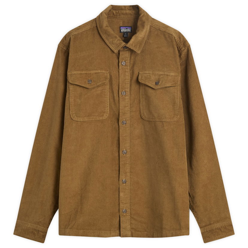 Skjorte Patagonia Corduroy Shirt, Size X-Large Brun | 42445-COI