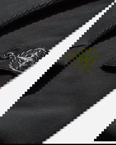 Sweatshirt Stone Island Garment Dyed Zip Hoodie Sort | K2S15-6100067-S0A20 V0029, 4